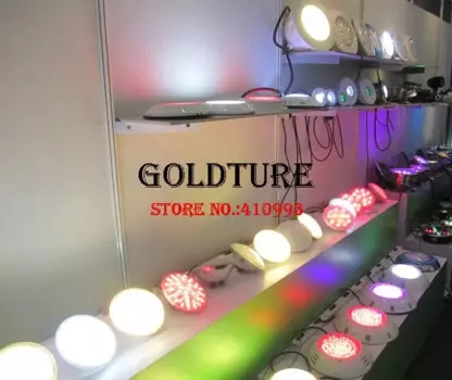 Наружное освещение 12 В, светодиодный прожектор RGB PAR56 IP68, водонепроницаемый, 24 Вт, 36 Вт, 54 Вт, SMD 2835, с пультом дистанционного управления