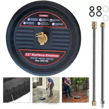 Насадки для мойки патио, щетка для очистки поверхности пола для karcher adapter 1/4, быстросъемная мойка высокого давления