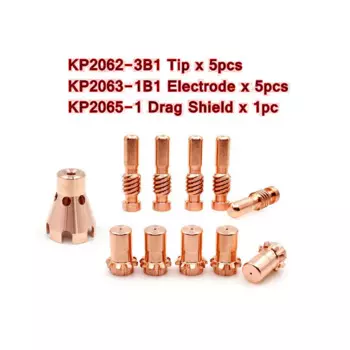 Насадки для плазменной резки KP2062-3B1 и электроды KP2063-1B1 для ProCut 20 55 80, аксессуары для плазменной электрической резки