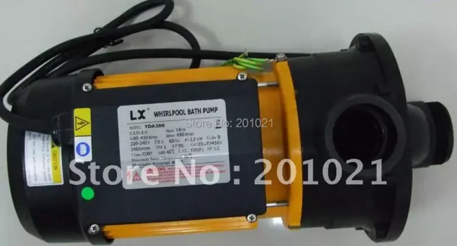 Насос TDA200, 220 В, 60 Гц, 1.5kw/2.0HP насос для горячей ванны, насос для спа и ванны, насос для бассейна