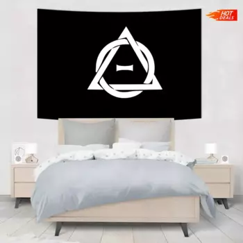 Настенная картина Pd Ytb Theta Delta Therian Symbol из полиэстера