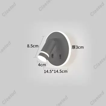 Настенная лампа Claeted с USB портом