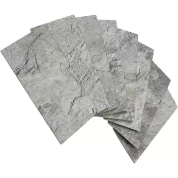 Настенная плитка Dark Slate Peel and Stick Backsplash, наклейка из искусственного камня ПВХ размером 3 x 6 дюймов на плитку для кухни Backsplash