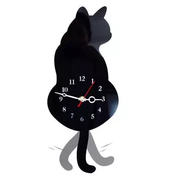 Настенные часы с котом ACRDDK