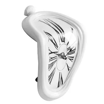 Настенные часы Time Distortion Plastic Black