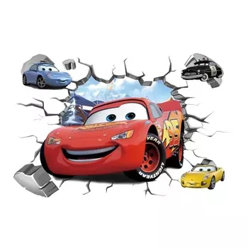 Настенные наклейки Disney Молния Маккуин