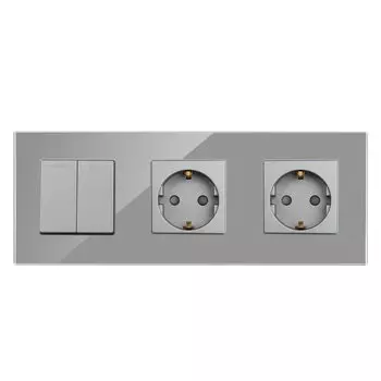 Настенный сенсорный выключатель Bingoelec с USB