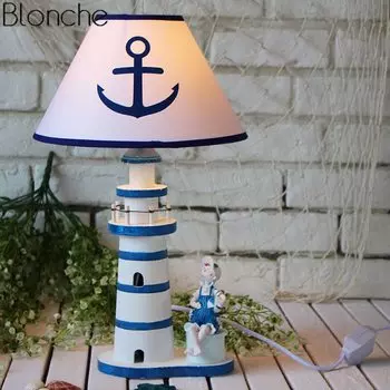 Настольная лампа Blonche Mediterranean Style