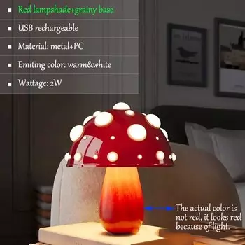 Настольная лампа Fly Amanita LBLTHG
