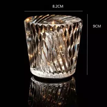 Настольная лампа Topwinson хрустальная LED Rechargeable