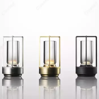 Настольная лампа в стиле ретро для бара, настольная лампа для создания атмосферы в ресторане, настольная лампа с регулируемой яркостью, 4000 мАч, Беспроводная USB Ночная лампа, домашний декор