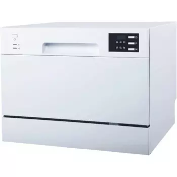 Настольная посудомоечная машина Energy Star SD-2225DWA с задержкой и светодиодом — белая