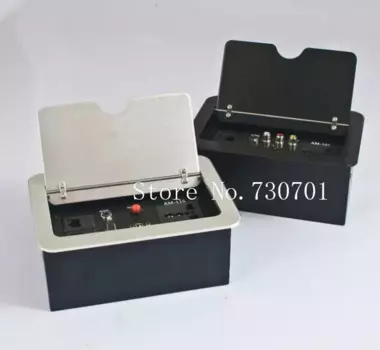 Настольная Скрытая Lan розетка lipe Up для конференц-системы RCA HDMI rj45 розетка, ЕС/США/Великобритания/Австралия/универсальная и т. Д. Мощность