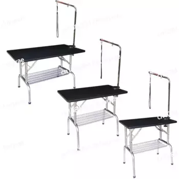 Настольные ножки из нержавеющей стали, пластиковый Настольный складной стол для красоты домашних животных, кошек и собак