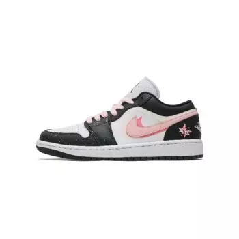 НастроитьВинтажные баскетбольные кроссовки Air Jordan 1 унисекс, розовые кроссовки средней высоты, DC0774-101