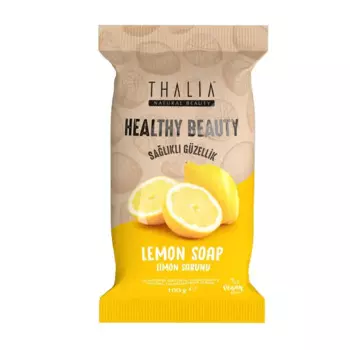Натуральное твердое мыло Thalia, масло с балансирующим эффектом, здоровый и красивый экстракт лимона-100 г.
