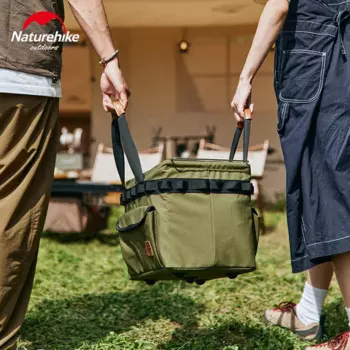 Naturehike, 20 л, 950 г, складная корзина для хранения, уличная ткань Оксфорд, несколько карманов, сумка для мелочей, коробка для хранения, стальной каркас IGT