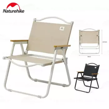 Naturehike Кемпинговый стул Kermit Портативный складной стул Высота Открытый расслабляющий стул Сверхлегкий туристический стул Стул для рыбалки