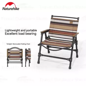 Naturehike легкий портативный складной стул для кемпинга 600D 86T ткань Оксфорд пляжный стул для рыбалки туристический садовый стул для отдыха
