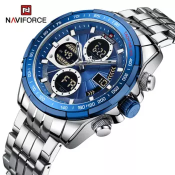 NAVIFORCE Элитный бренд мужские часы модные кварцевые хронограф мужские часы цифровые спортивные водонепроницаемые наручные часы Relogio Masculino