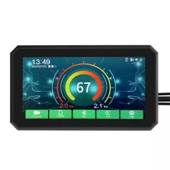 Навигатор для мотоцикла, экран 5,5 дюйма, GPS, IP67, водонепроницаемый, Carplay, беспроводной автомобильный монитор Android