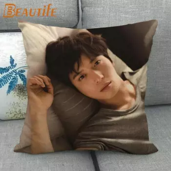 Наволочка CNBLUE из хлопка и льна