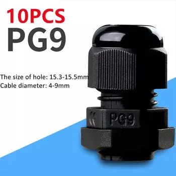 Нейлоновые кабельные вводы PG 7 9 11 13.5 16 19 IP68