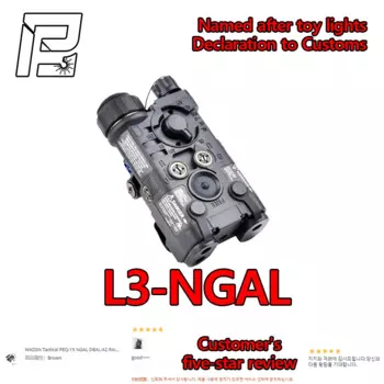 Нейлоновый полнофункциональный светодиодный лазерный индикатор NGAL AR15, фонарик, тактические аксессуары для страйкбола, MAWLC1, дневной свет, 20 мм
