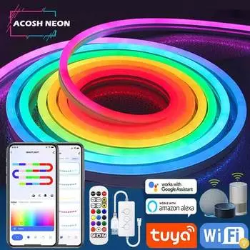 Неоновая светодиодная лента Acosh neon RGBIC Dreamcolor 5В