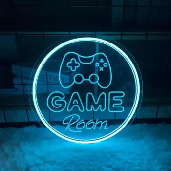 Неоновая вывеска для игровой комнаты, украшение для комнаты, настраиваемая неоновая вывеска для игровой комнаты, декор USB, персонализированная неоновая вывеска на стене
