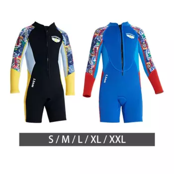 Неопреновый Детский Гидрокостюм для подводного плавания и снорклинга
