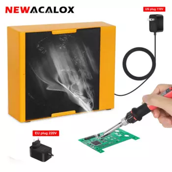 NEWACALOX Портативный экстрактор дыма припоя, поглотитель дыма для удаления дыма, поглотитель для предотвращения дыма, рабочий вентилятор «сделай сам», инструмент для сварки