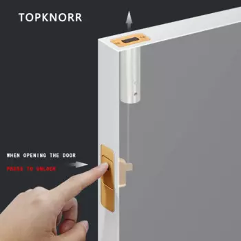 Скрытая магнитная защелка TOP KNORR для деревянных дверей