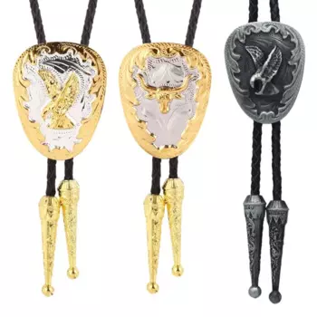 Нежный галстук-бола с орлом, родео, ковбойский галстук с орлом, галстук-бола для рубашки, джинсов, Прямая поставка