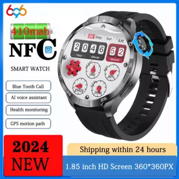 NFC Blue Tooth Call Спортивные GPS Motion Path Музыка Смарт-часы Мониторинг здоровья Водонепроницаемые умные часы с беспроводной зарядкой погоды