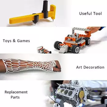 Нить для 3D-принтера, нить PETG, нить 1,75 мм для 3D-принтера, катушка 1 кг, PETG, серая