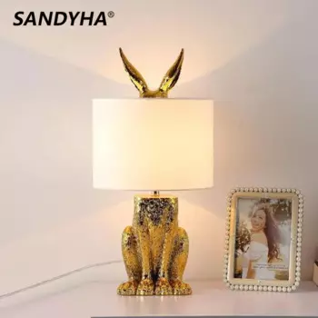 Настольная лампа SANDYHA Nordic Masked Rabbit