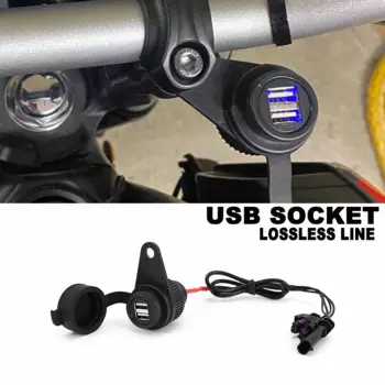 НОВЫЕ детали мотоцикла, двойная розетка USB для BMW R1200GS LC adventure F900 XR K1600GT GTL S1000XR R nineT R9T K 1300 GT/S