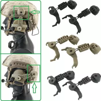 НОВЫЙ двухсторонний адаптер ARC Rail для тактической гарнитуры COMTAC II COMTAC III с шумоподавлением, наушники для стрельбы и охоты