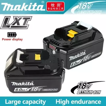 Новая аккумуляторная батарея Makita 18 в 6 Ач BL1860 BL1850B BL1850 BL1840 BL1830