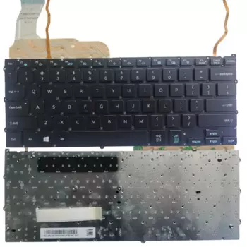 Новая английская черная клавиатура с подсветкой для Samsung NP940X3G NP940X3F 940X3G 940X3F