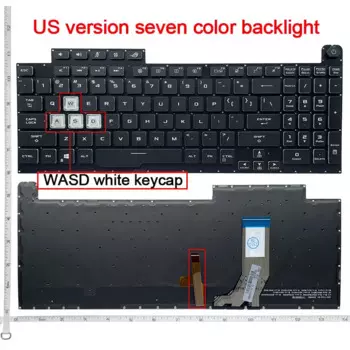 Новая английская клавиатура для ноутбука ASUS G731 G731GT G731GU G731GV G731GW G732 G732L G732G G732GU G712 G712L G712V S7D