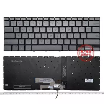 Новая английская клавиатура с подсветкой для ASUS ZenBook Flip 14 UX462 UX462D/DA UX462F/FA UM462