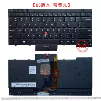 Новая английская клавиатура с подсветкой для Lenovo ThinkPad L530 T430 L430 T430S X230 W530 T530 T530I T430I 04X1263 04W3048 04W3123