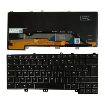 Новая французская стандартная клавиатура для DELL Alienware 13 R1 и 13 R2 с подсветкой