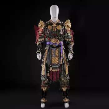 Новая игра, черный миф: Wukong, костюм для косплея, комплект для волос, корона, доспехи, рубашка, брюки, косплей, костюм на Хэллоуин, индивидуальный заказ