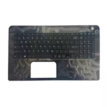 Новая клавиатура для ноутбука США для Toshiba Satellite L50-B L50D-B L50DT-B L50T-B US, клавиатура для ноутбука с C shell EABLI00410, Черная