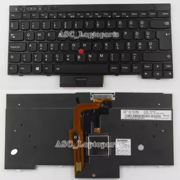 Новая клавиатура HU в венгерском стиле для LENOVO Thinkpad X230 X230I X230T W530 с черной рамкой и подсветкой