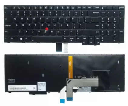 Новая клавиатура с подсветкой для Lenovo ThinkPad E560P S5 США FRU 00UR628 00UR591