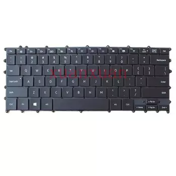 Новая клавиатура с подсветкой для Samsung NP 930mbe nt930mbe, Черная